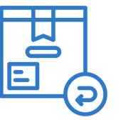 Return option for product issues / customer change of mind